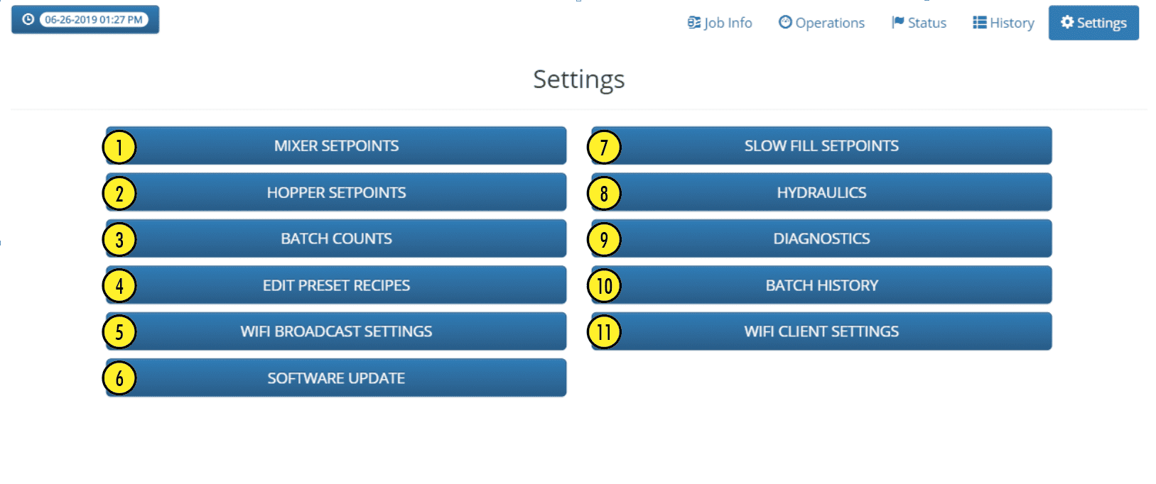 3.1.3 Settings - Smart Batch Systems